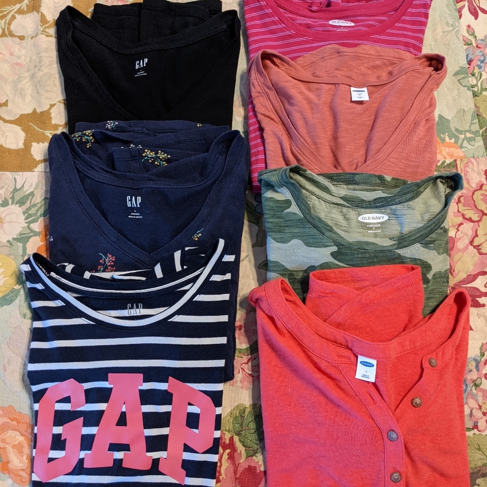 Lot of size Large shirts